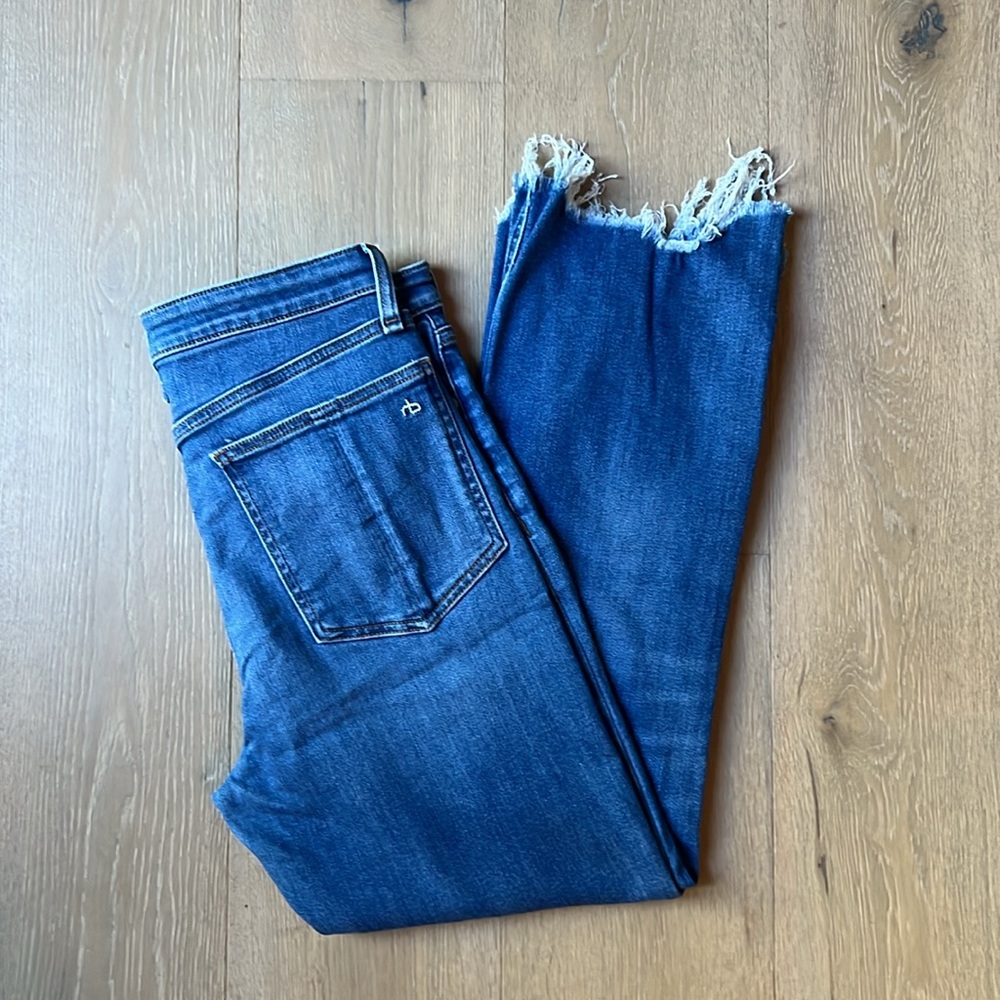 Rag and Bone Nina High Rise Ankle Flare Jeans, Sz 29 - Picture 2 of 7